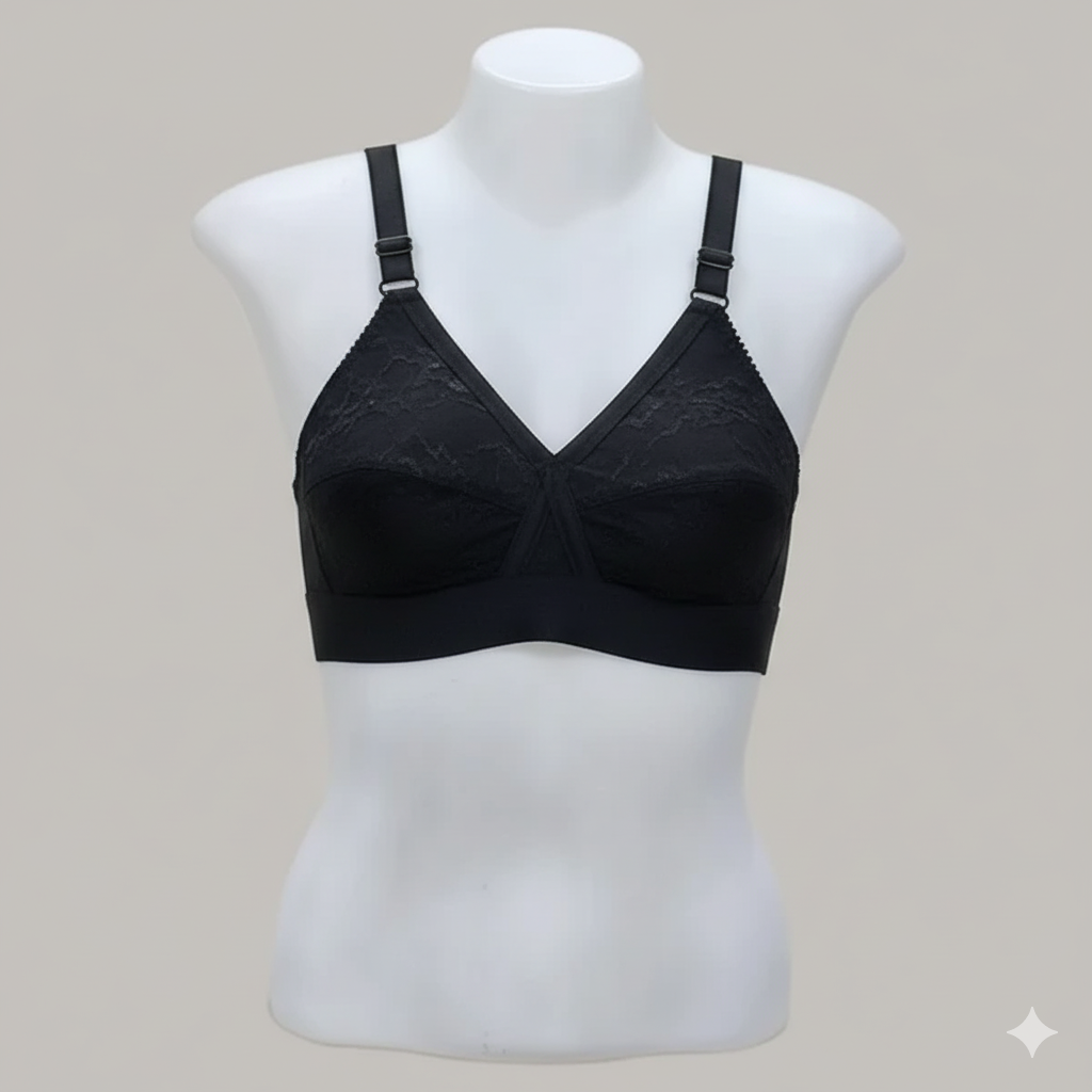 Pack of 2 Cross Design Women Ladies Girls Cotton Bra Blouse Brazier – Comfortable & Stylish